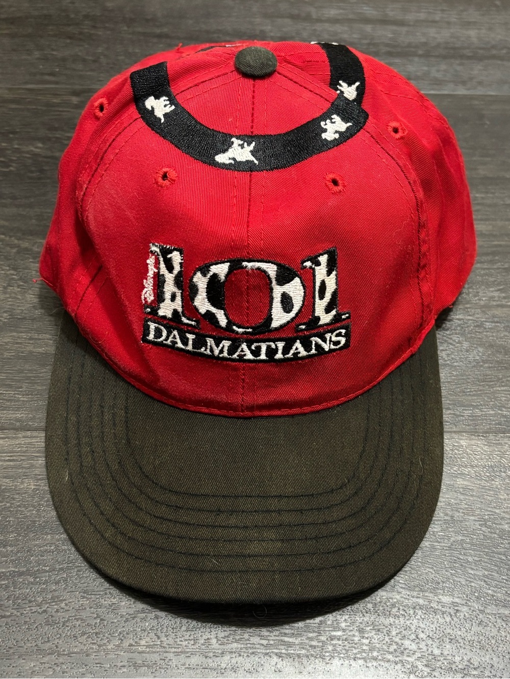 Vintage Annco Disney 101 Dalmations Youth Snapback Hat RARE 1998 Movie Promo